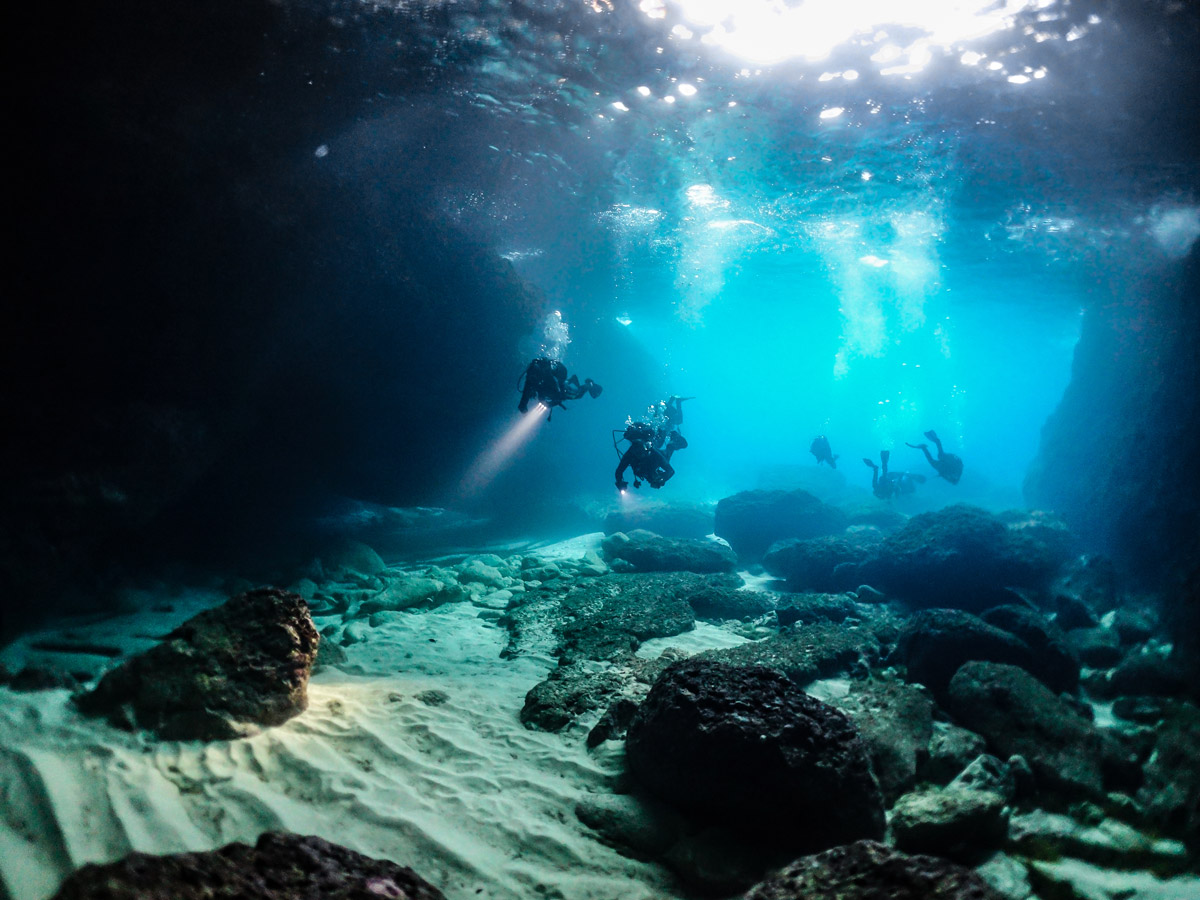 Cave diving in Malta & Gozo