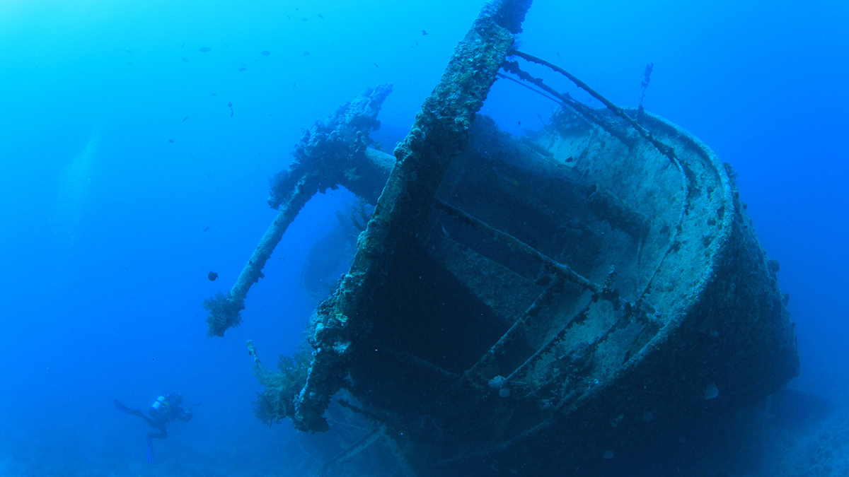SS Thistlegorm wreck in Egypt