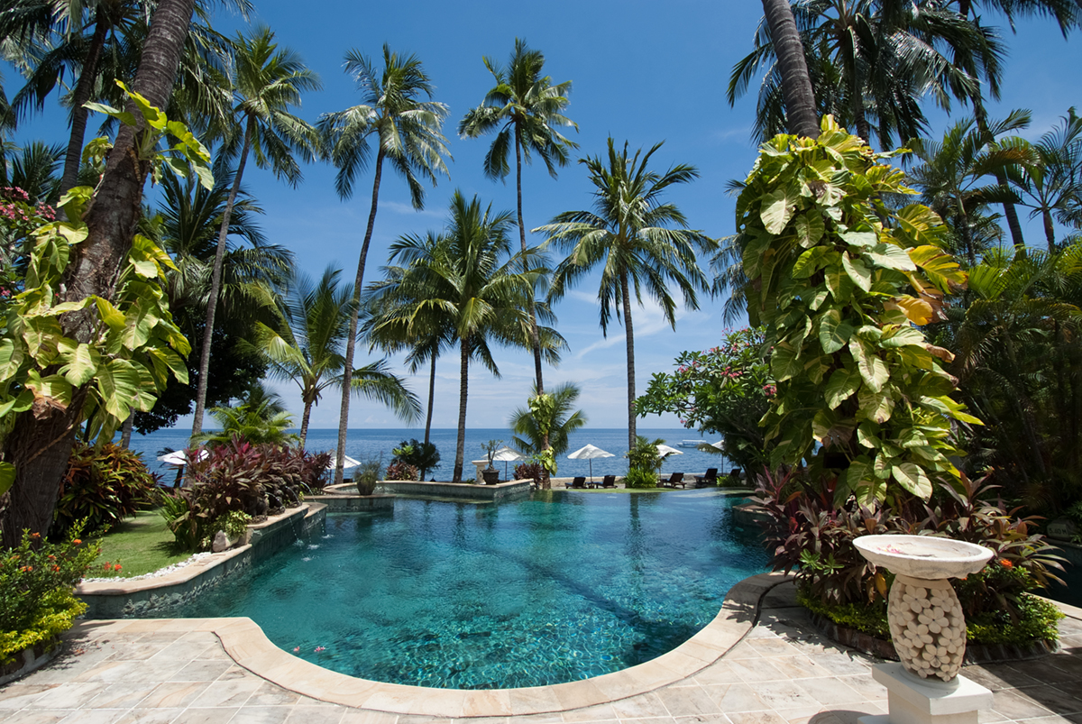 Swimming pool at Alam Anda Resort & Spa in Bali, Indonesia