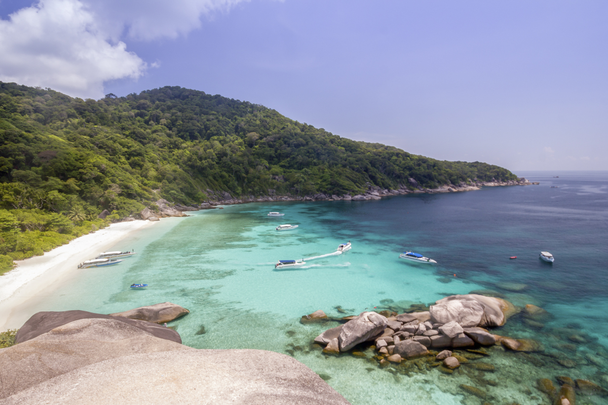 Beach on the Similan Islands, Thailand