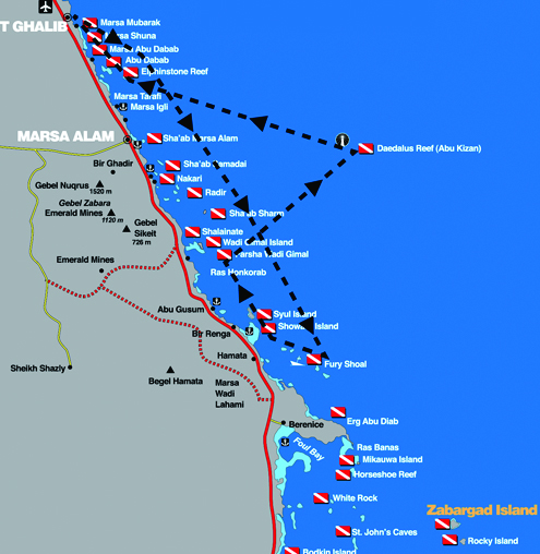 Daedalus and Fury Shoals