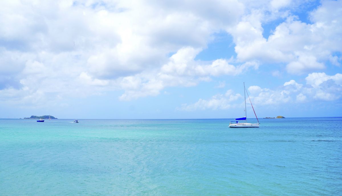 The island of Carriacou in the Caribbean