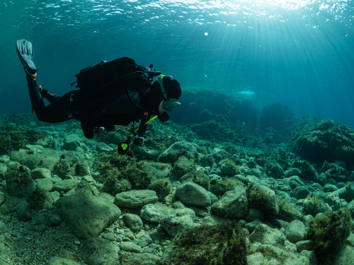 Diver in Gozo