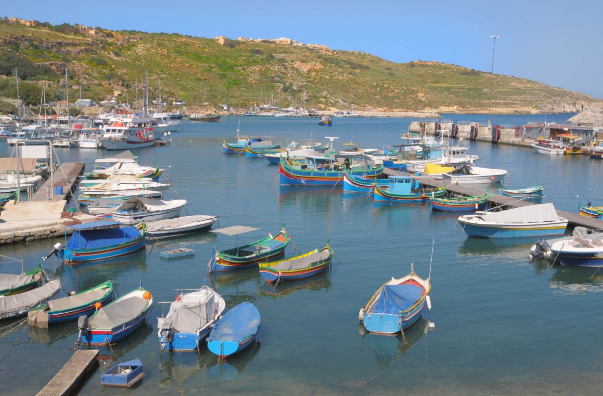 Mgarr Port on Gozo