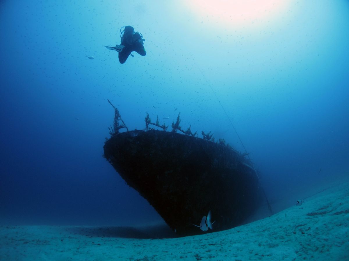 P29 wreck in Malta