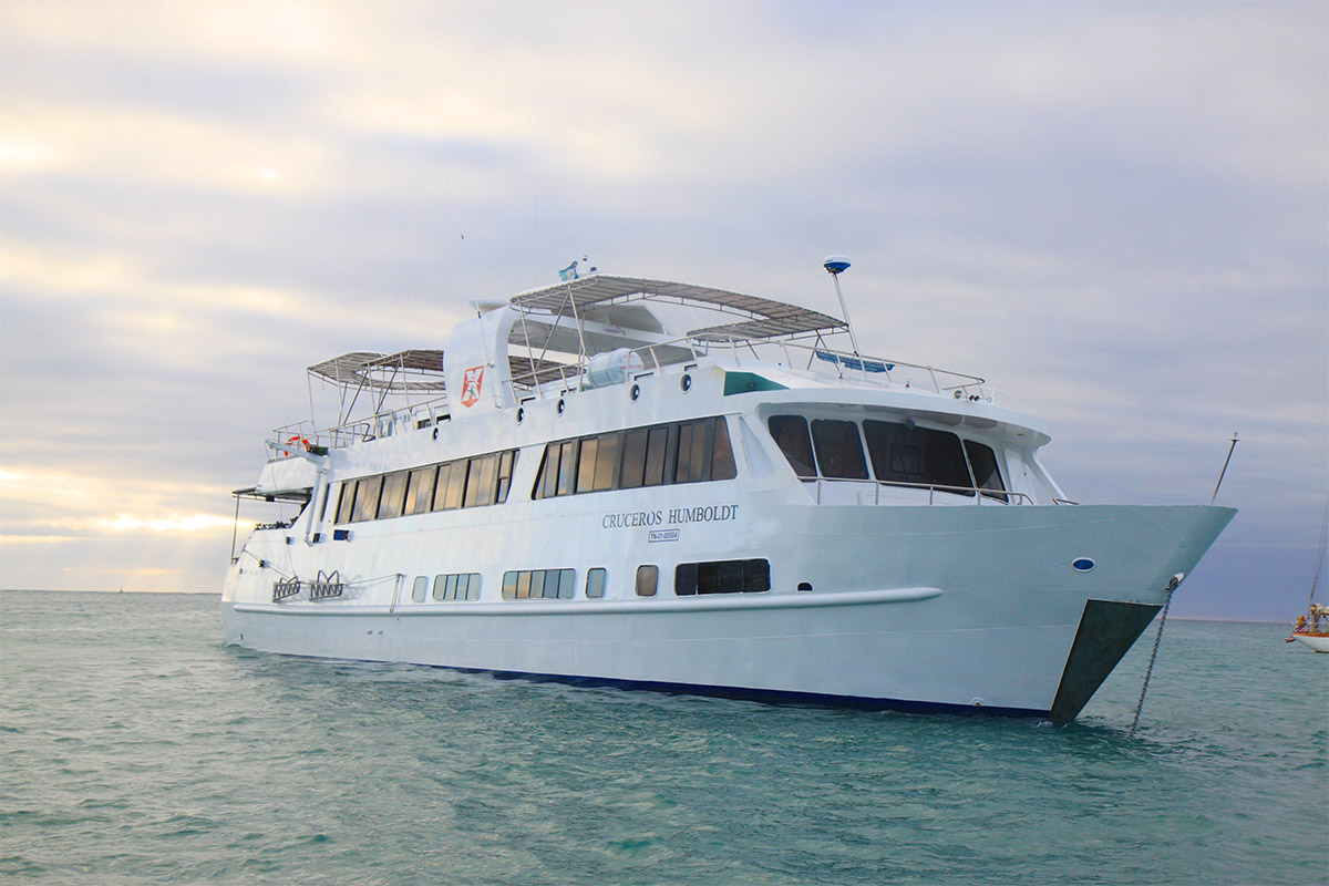 Humboldt Explorer in the Galapagos