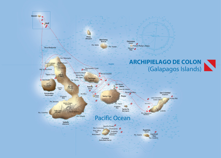 Galapagos Sky Itinerary