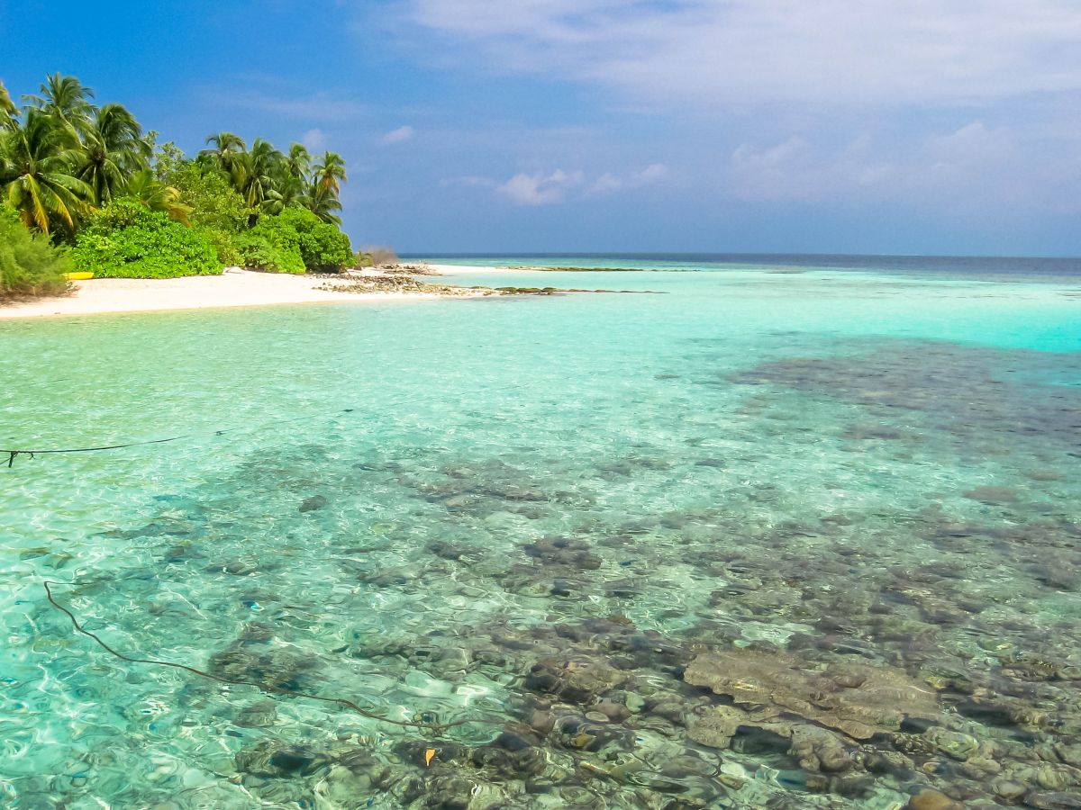 North Male Atoll in the Maldives