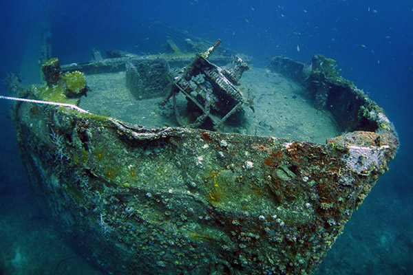 Veronica wreck in Grenada