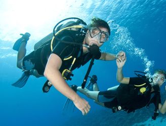 Divers in Thailand