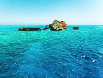 Thistlegorm wreck near Ras Mohamed in the Red Sea