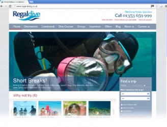 New Regaldive Website