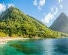 Pitons in St Lucia, the Caribbean