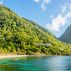 Pitons in St Lucia, the Caribbean