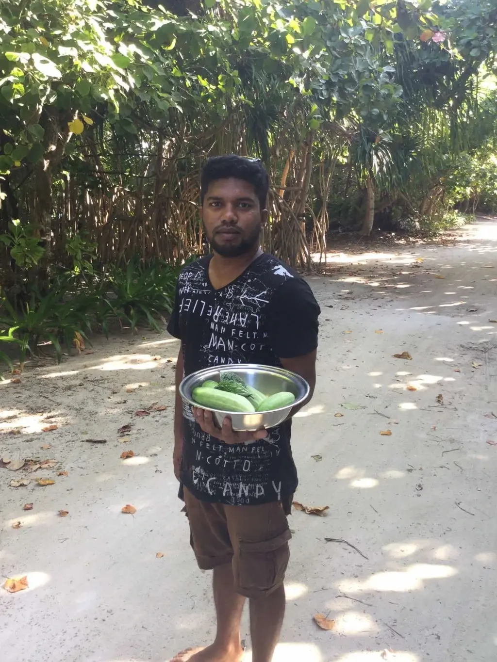 Team member at Boutique Beach in the Maldives