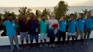 The team at Boutique Beach in the Maldives