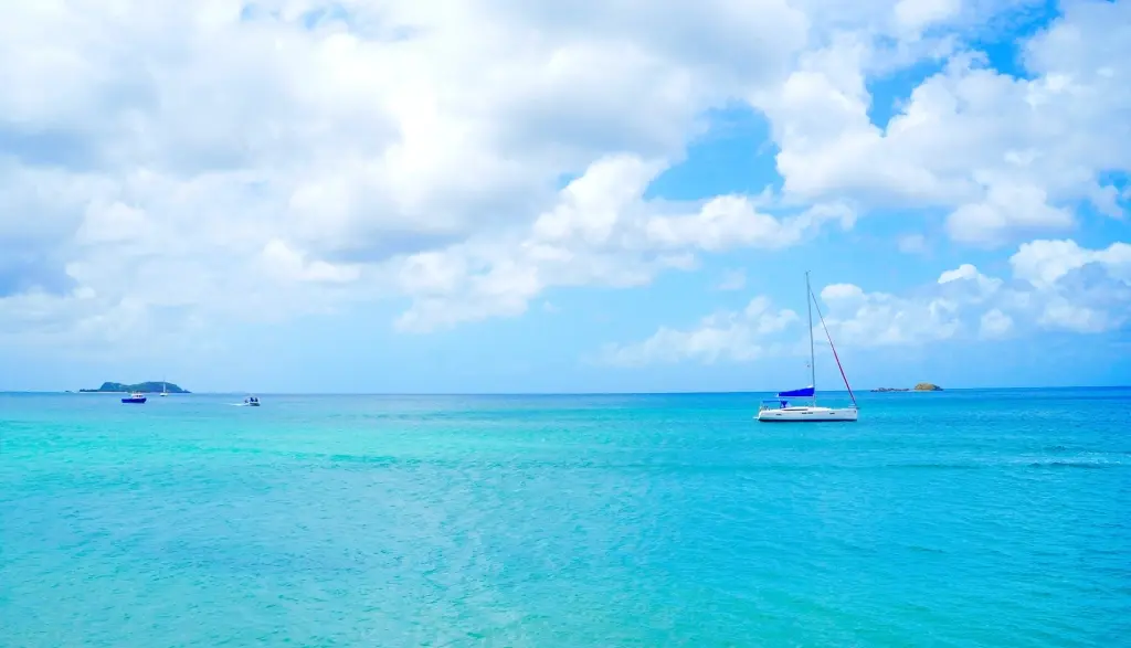 The island of Carriacou in the Caribbean