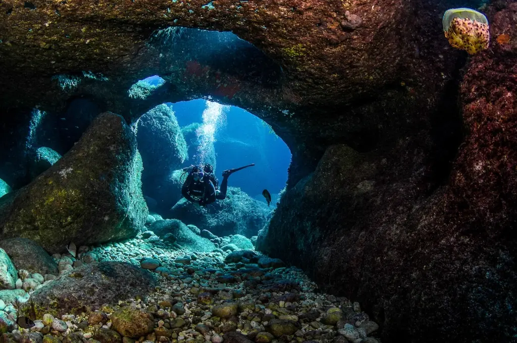 Santa Maria caves in Malta