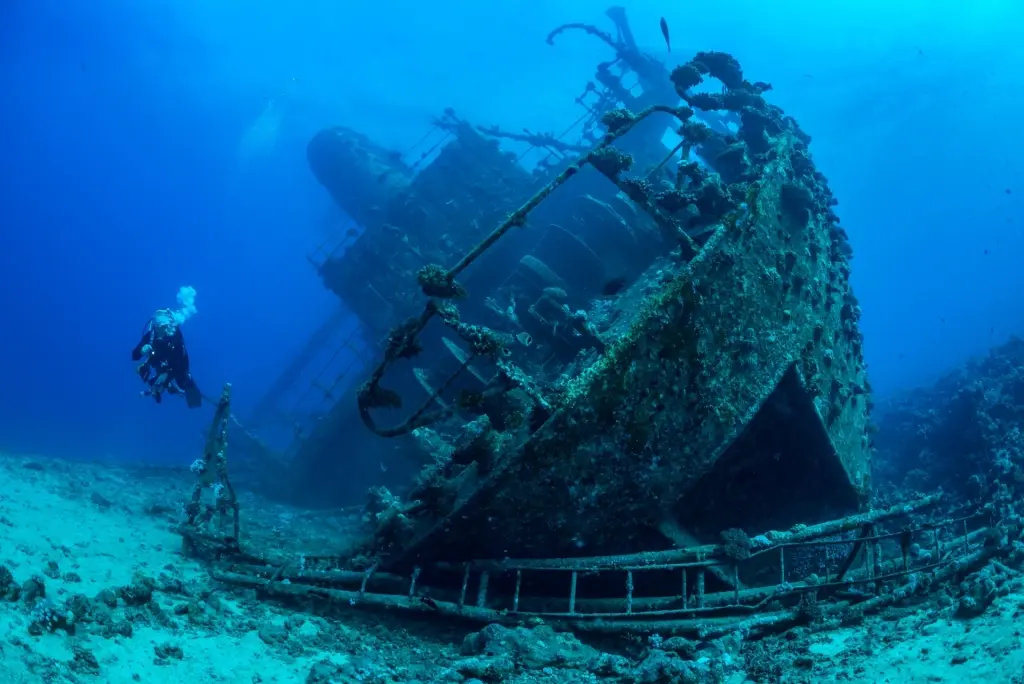 Abu Nuhas wreck in Egypt, the Red Sea