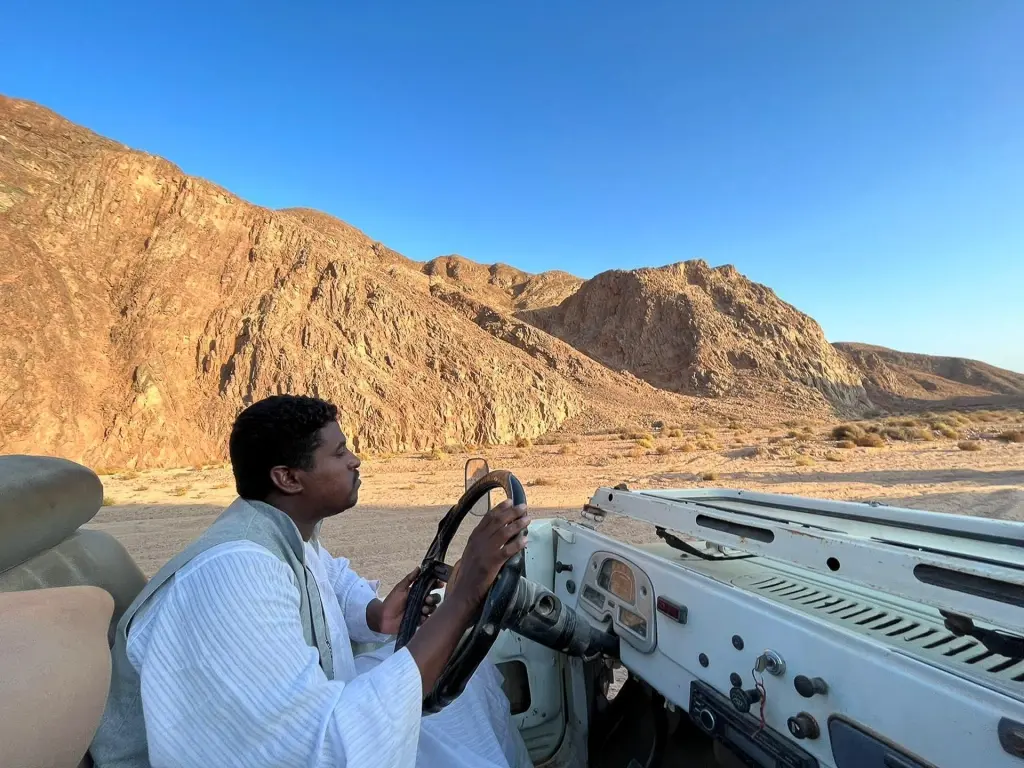 Jeep safari in Egypt
