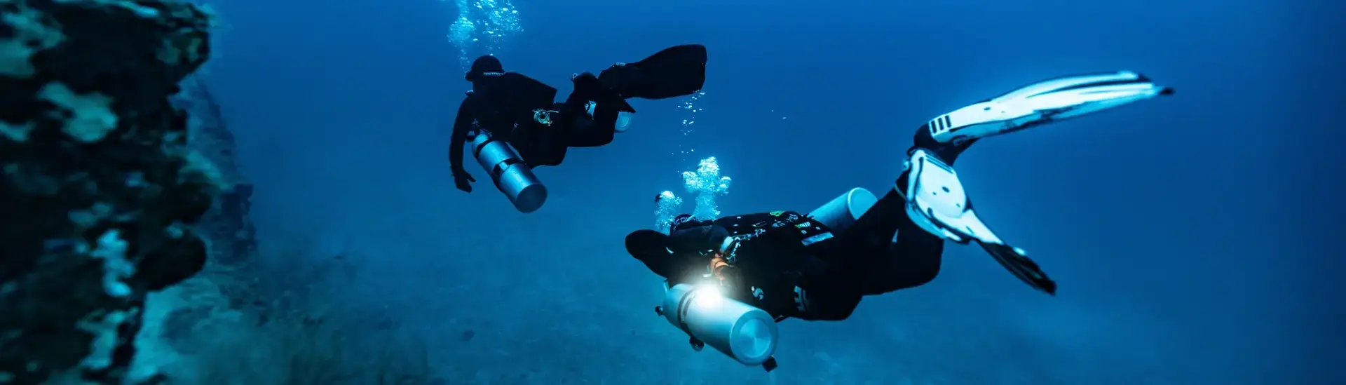 Divers in Egypt, the Red Sea