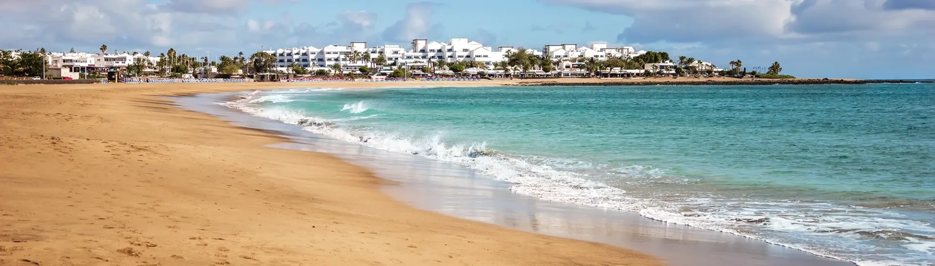 Los Pocillos Beach in Lanzarote, the Canary Islands