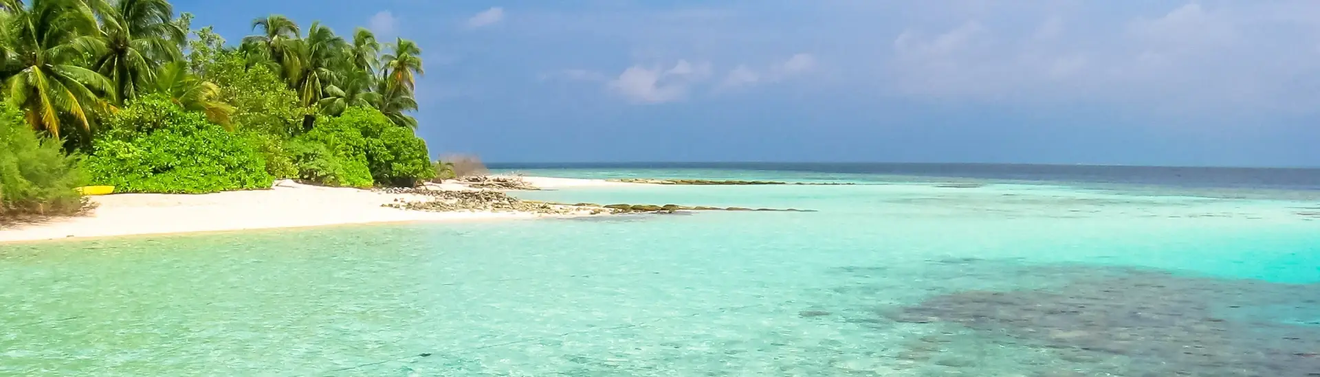House reef in the Maldives