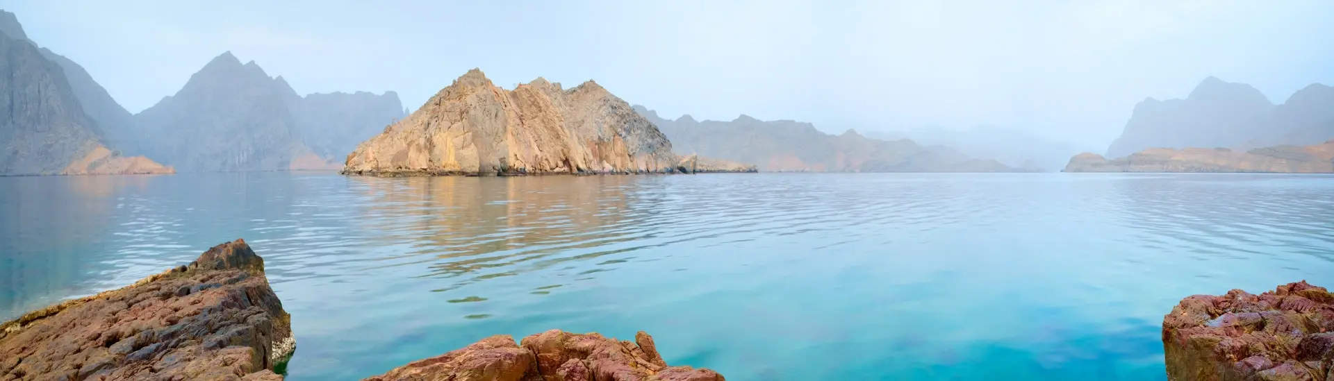 Fjords in Musandam Peninsula, Oman