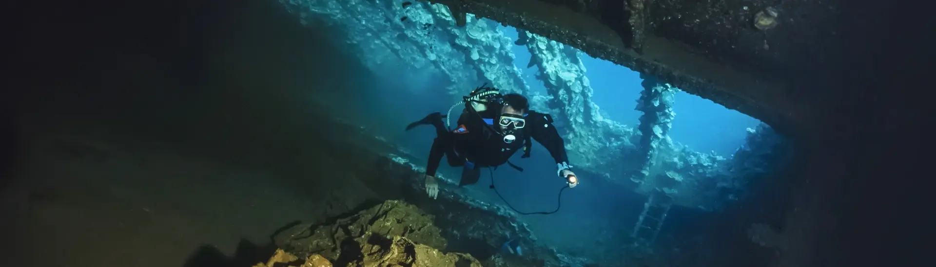 Umbria shipwreck in Sudan, the Red Sea
