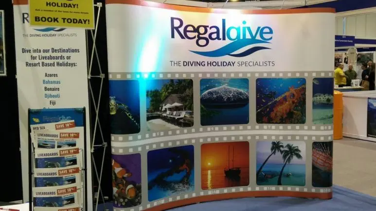 Regaldive's stand at LIDS conference in 2016