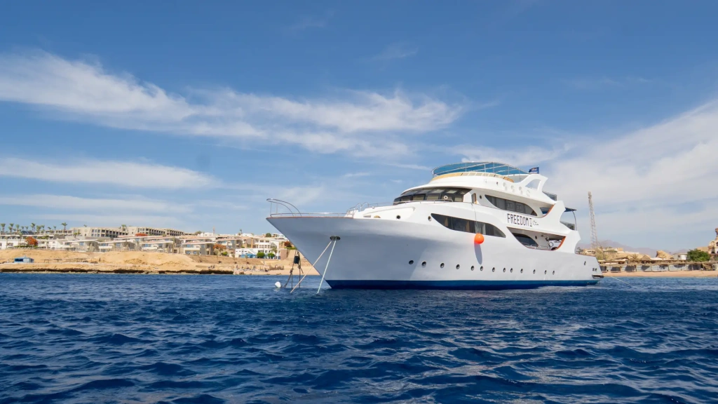 External view of Freedom IV, Red Sea