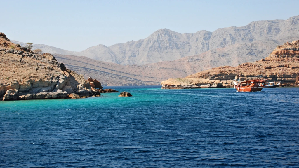 Musandam fjords in Oman