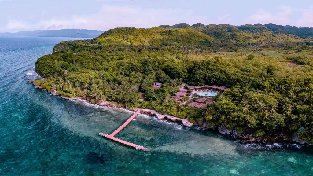 Aerial of Magic Oceans Resort in Bohol, the Philippines