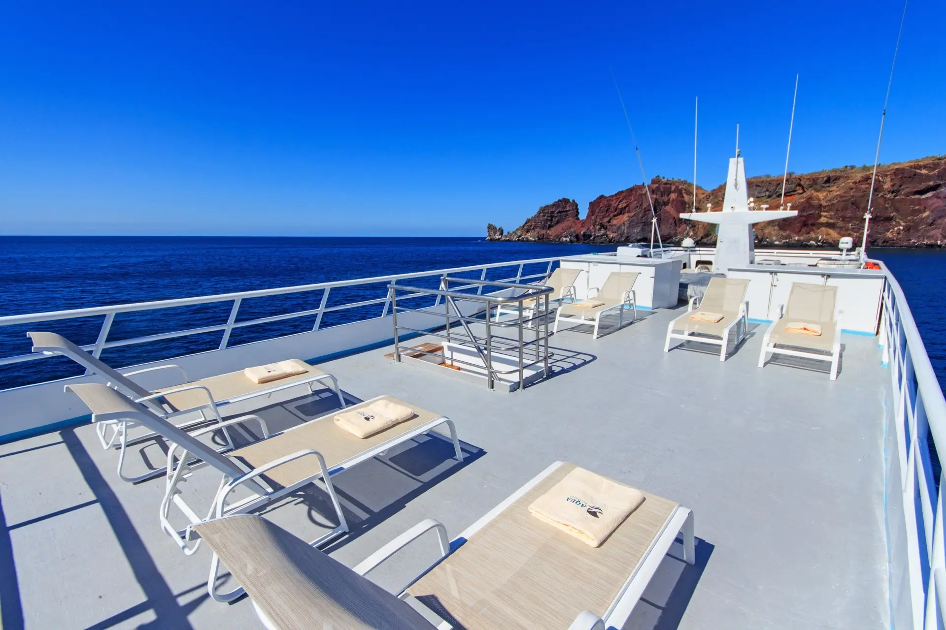 Sundeck on Aqua Galápagos, Galápagos