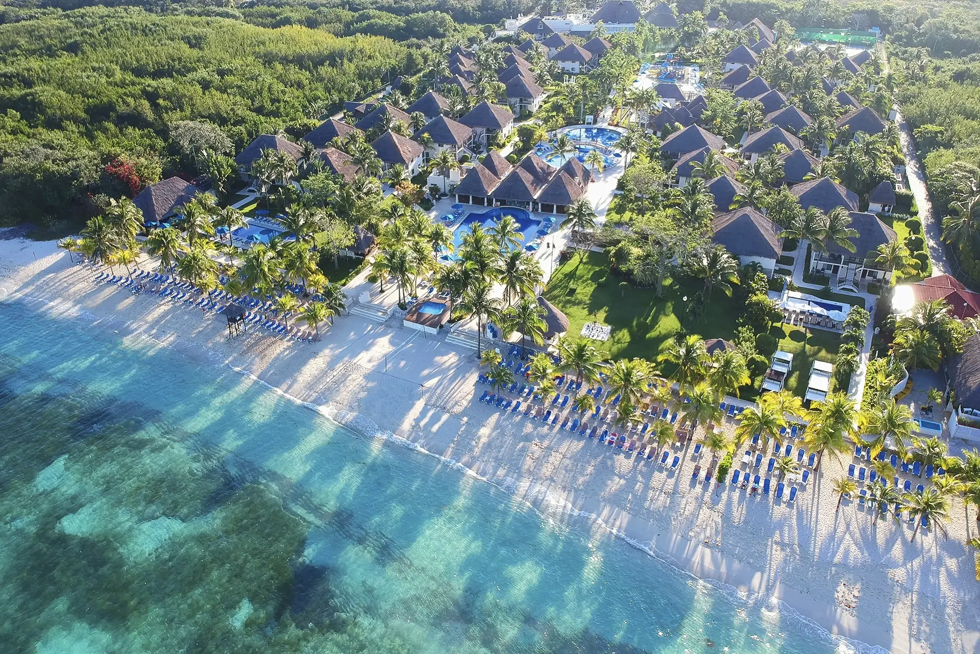 Aerial of Allegro Cozumel Resort in Mexico