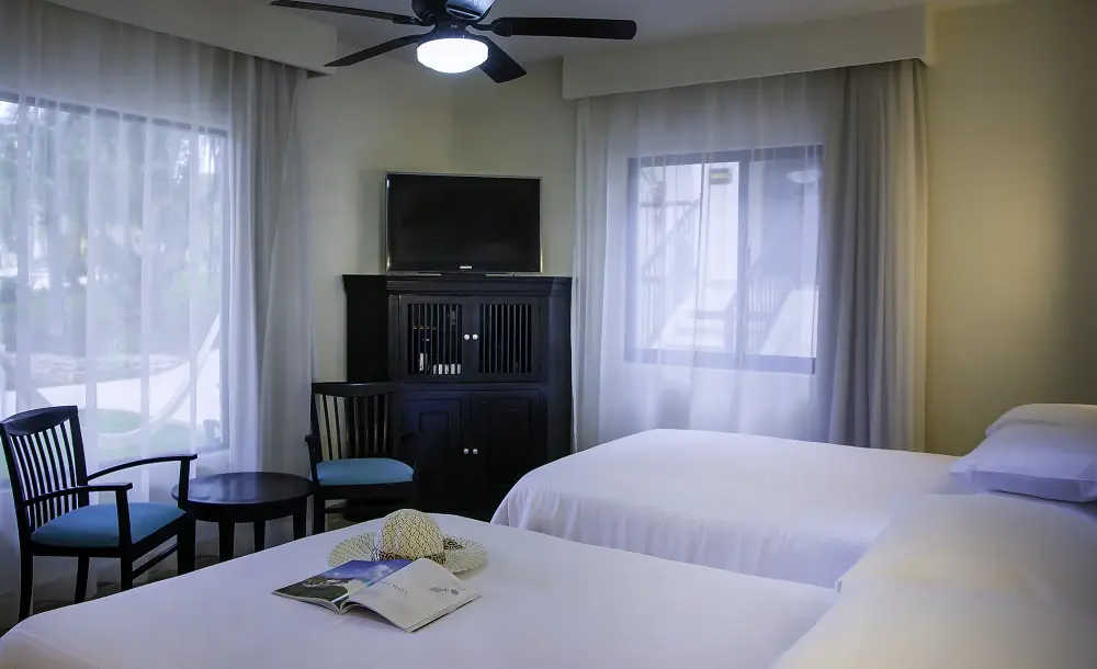 Twin room at Allegro Playacar Resort in Mexico