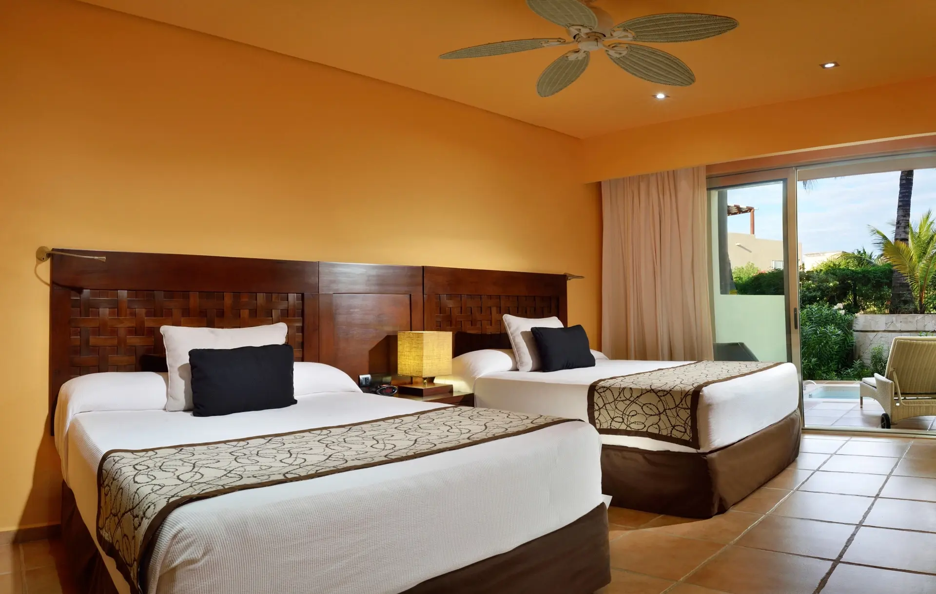 Privileged family suite at Catalonia Riviera Maya Resort & Spa in Mexico