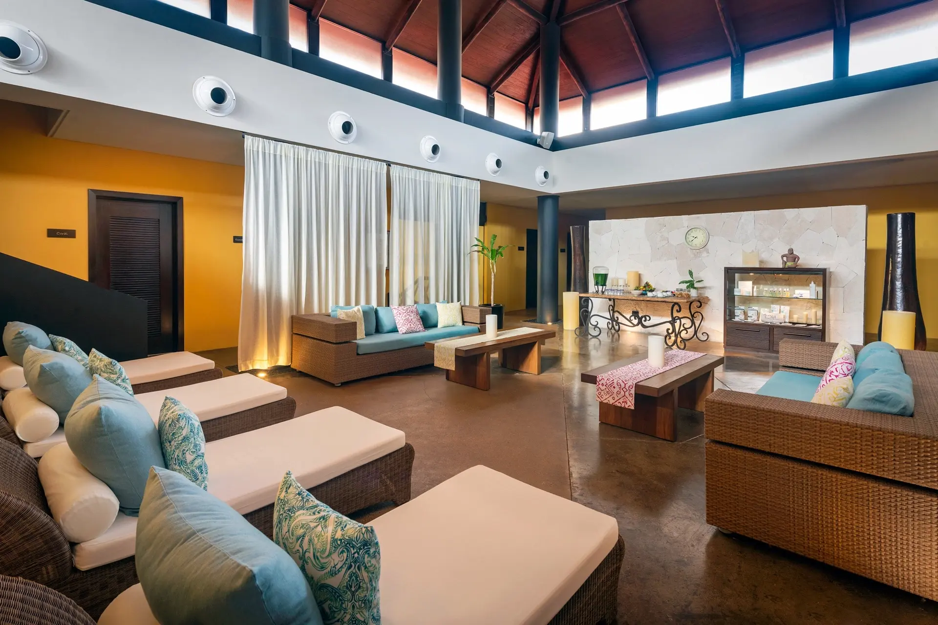 Rest area at Catalonia Riviera Maya Resort & Spa in Mexico