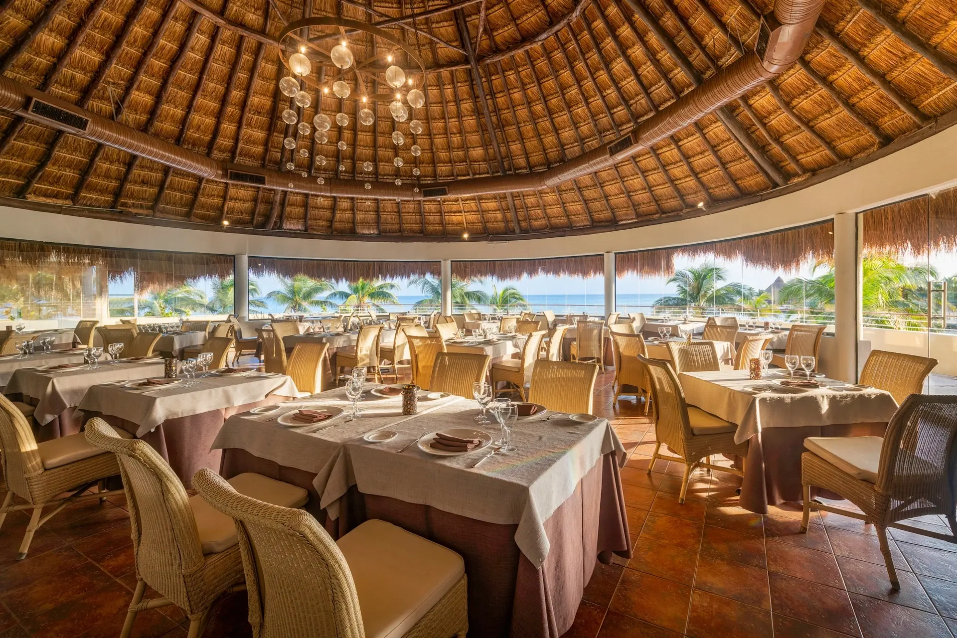 Toscana restaurant at Catalonia Riviera Maya Resort & Spa in Mexico