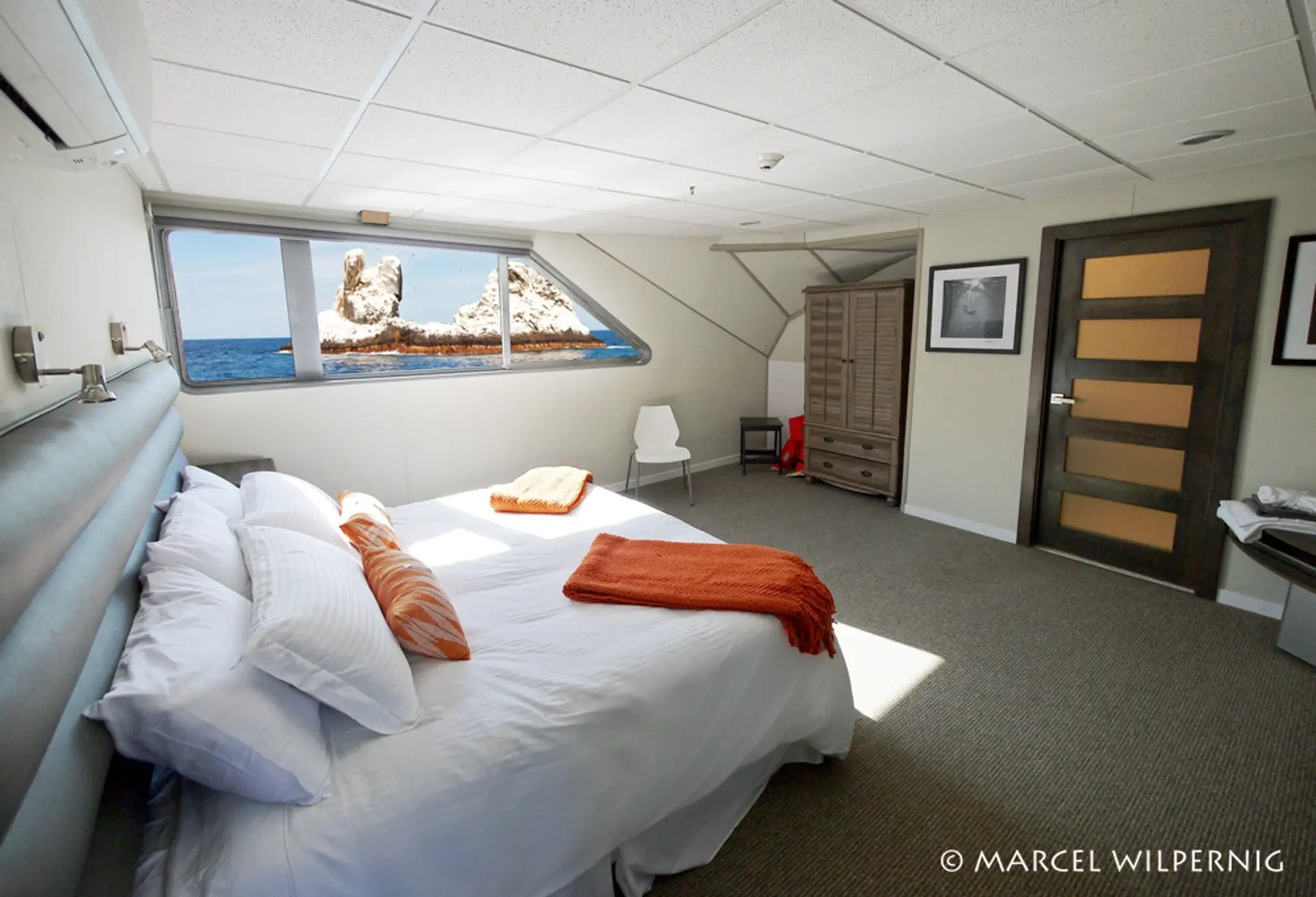 Premium suite on board Nautilus Belle Amie liveaboard in Mexico