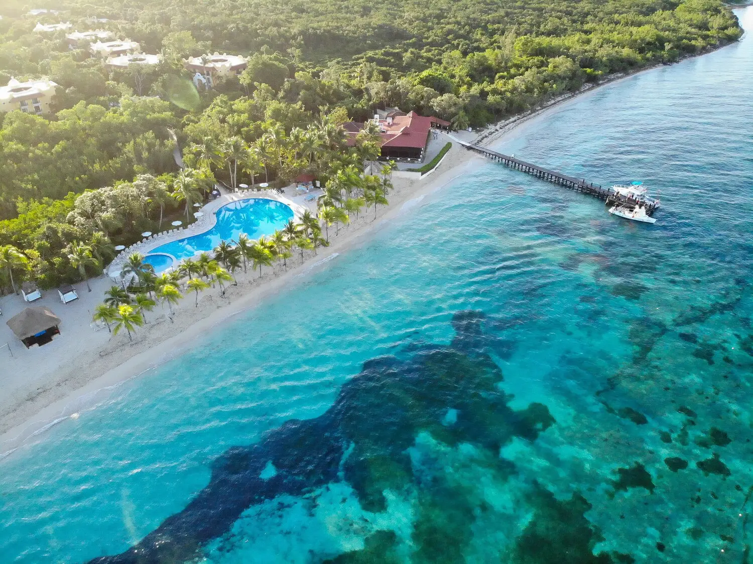 Aerial of Occidental Cozumel Resort in Mexico