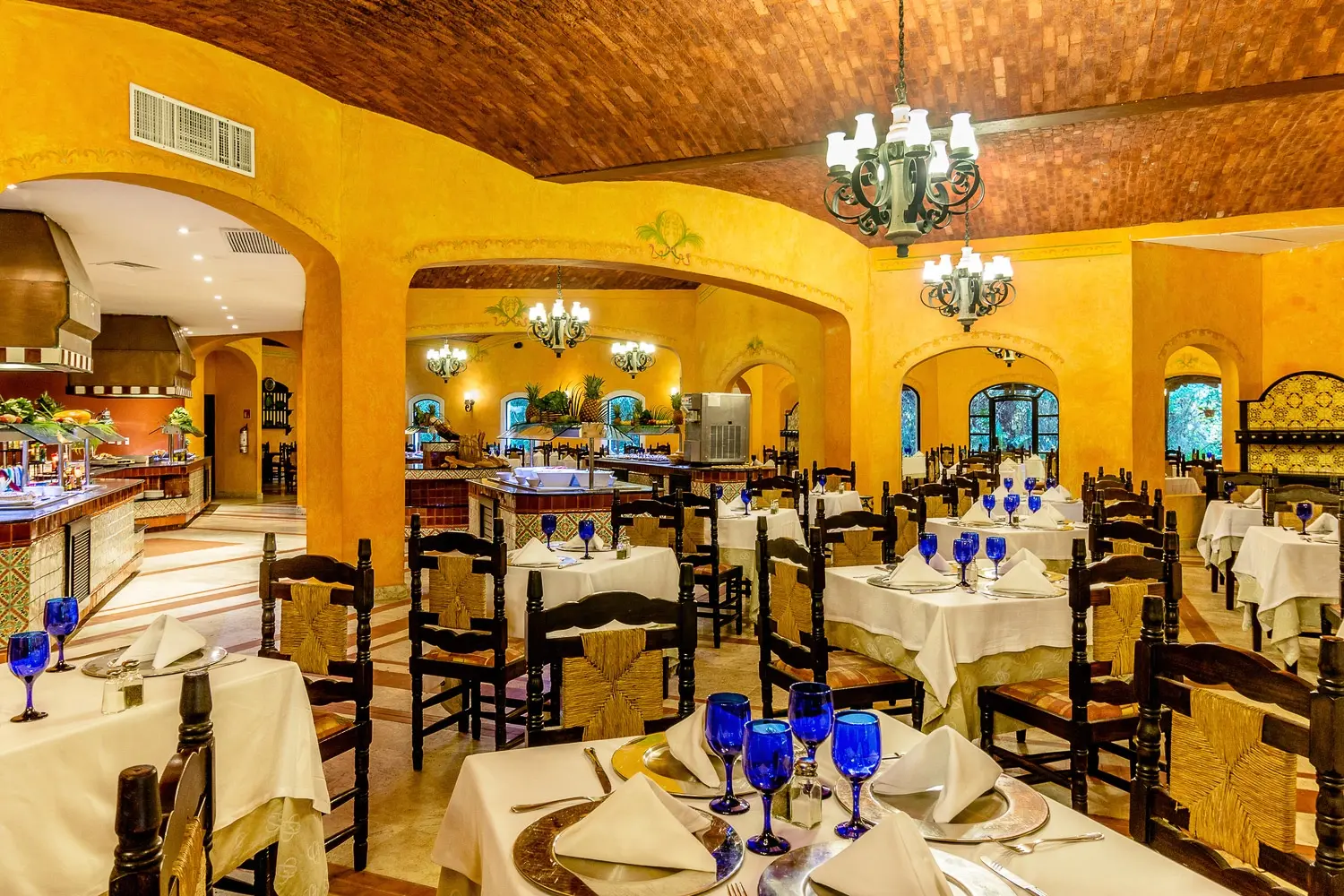 Restaurant at Occidental Cozumel Resort in Mexico