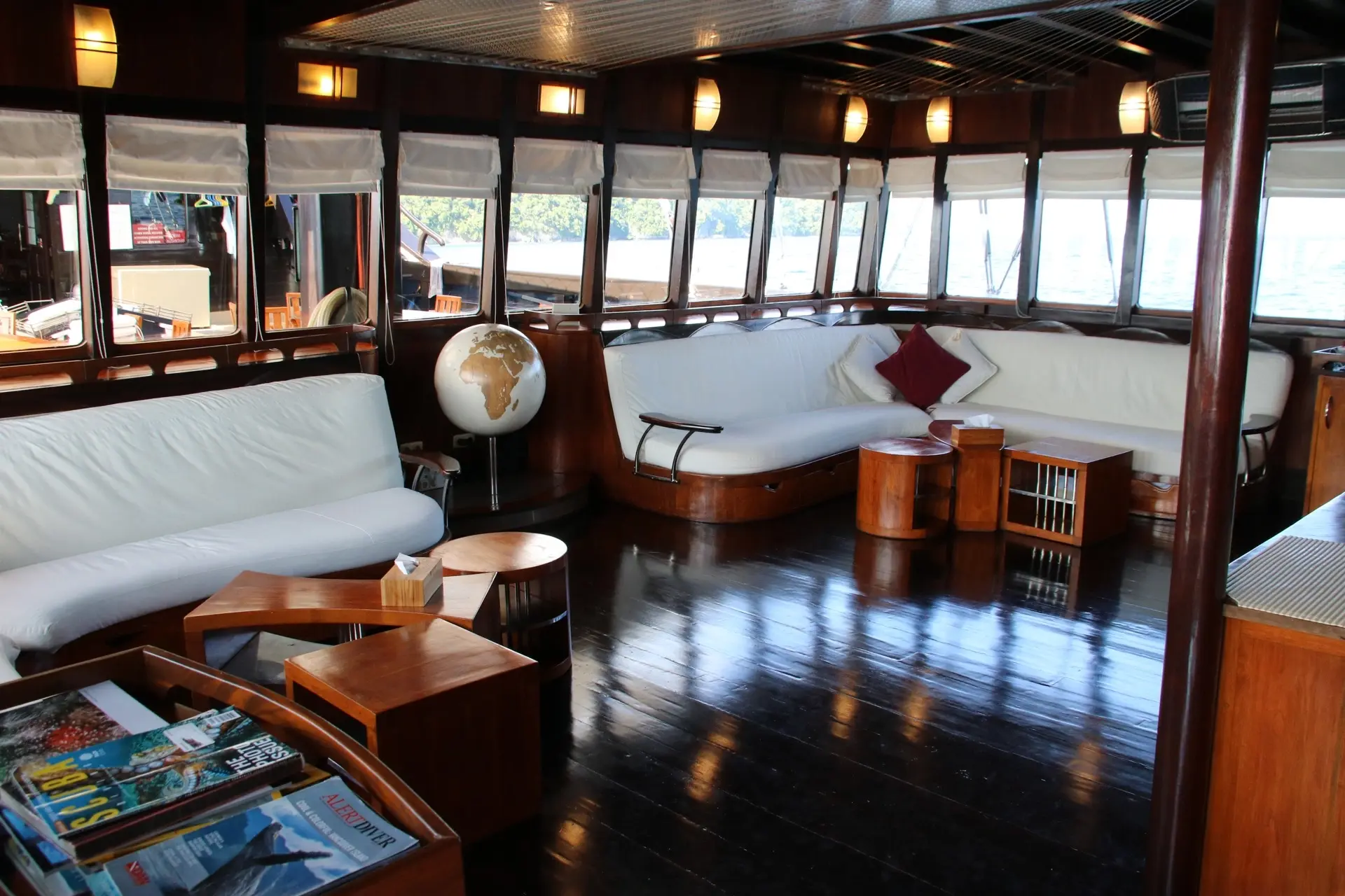 Lounge on Dewi Nusantara, Indonesia