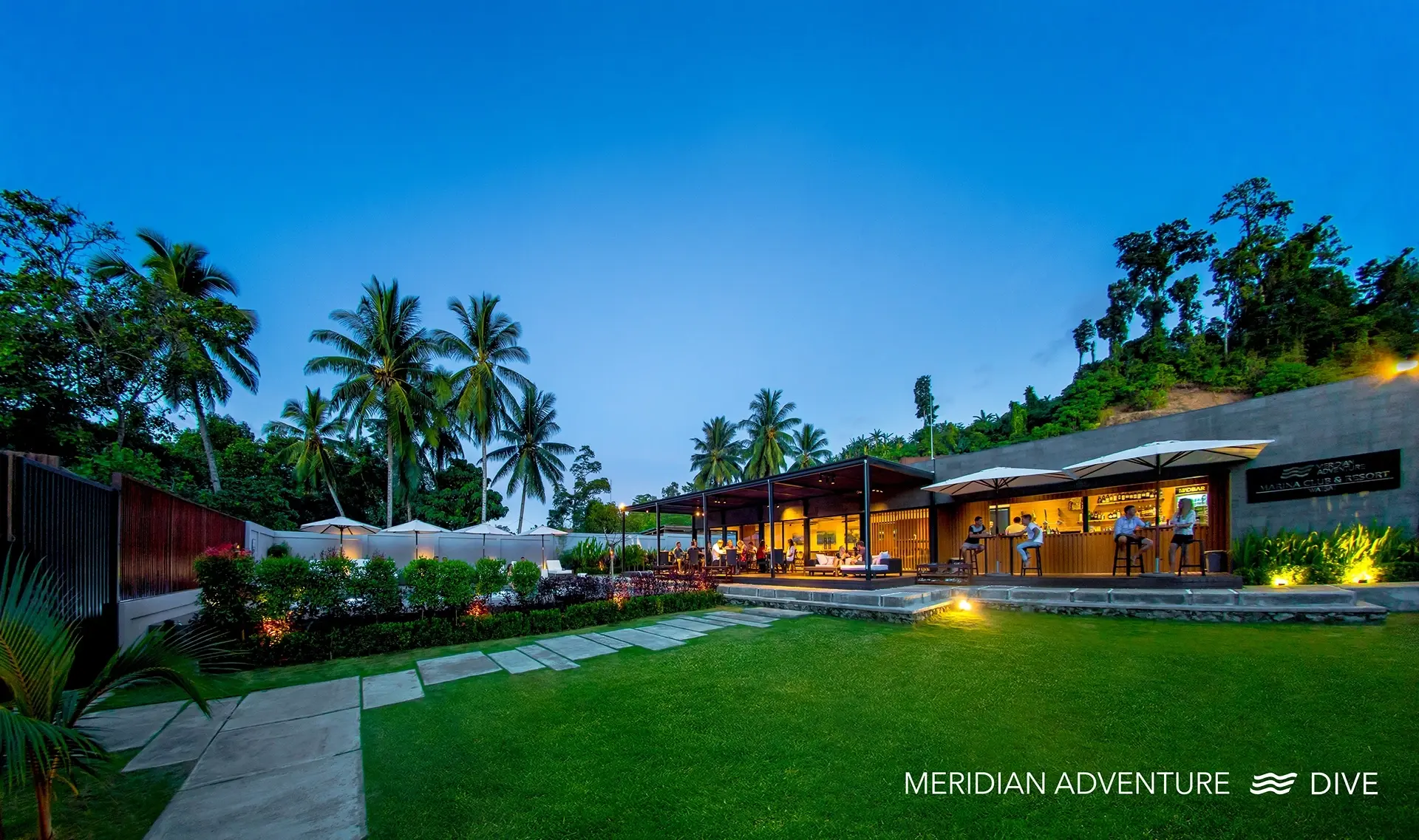 Restaurant at Meridian Adventure Dive Resort in Indonesia