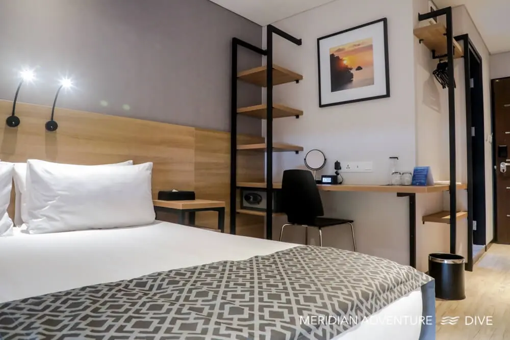 Double room at Meridian Adventure Dive Resort in Indonesia
