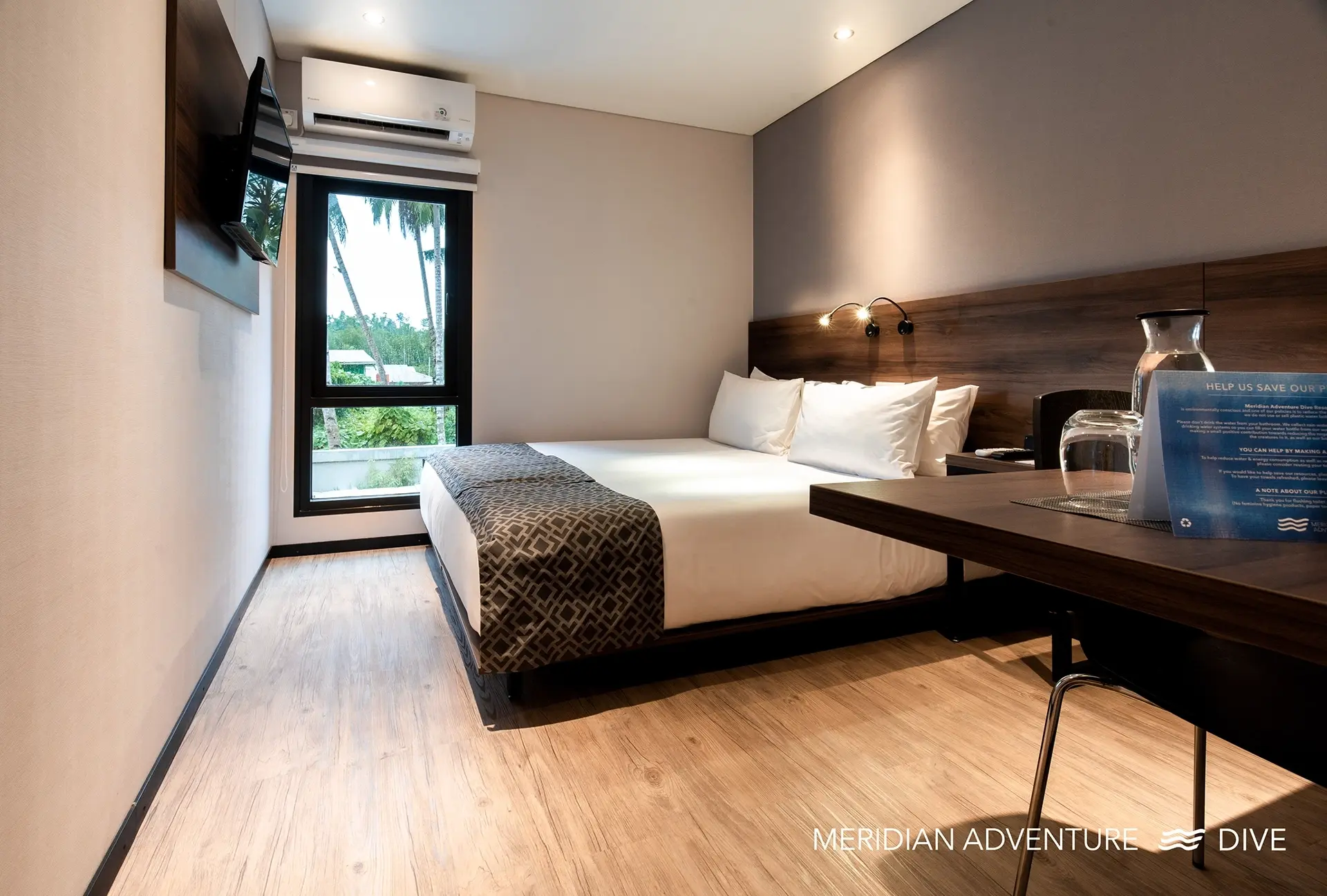 Double room at Meridian Adventure Dive Resort in Indonesia