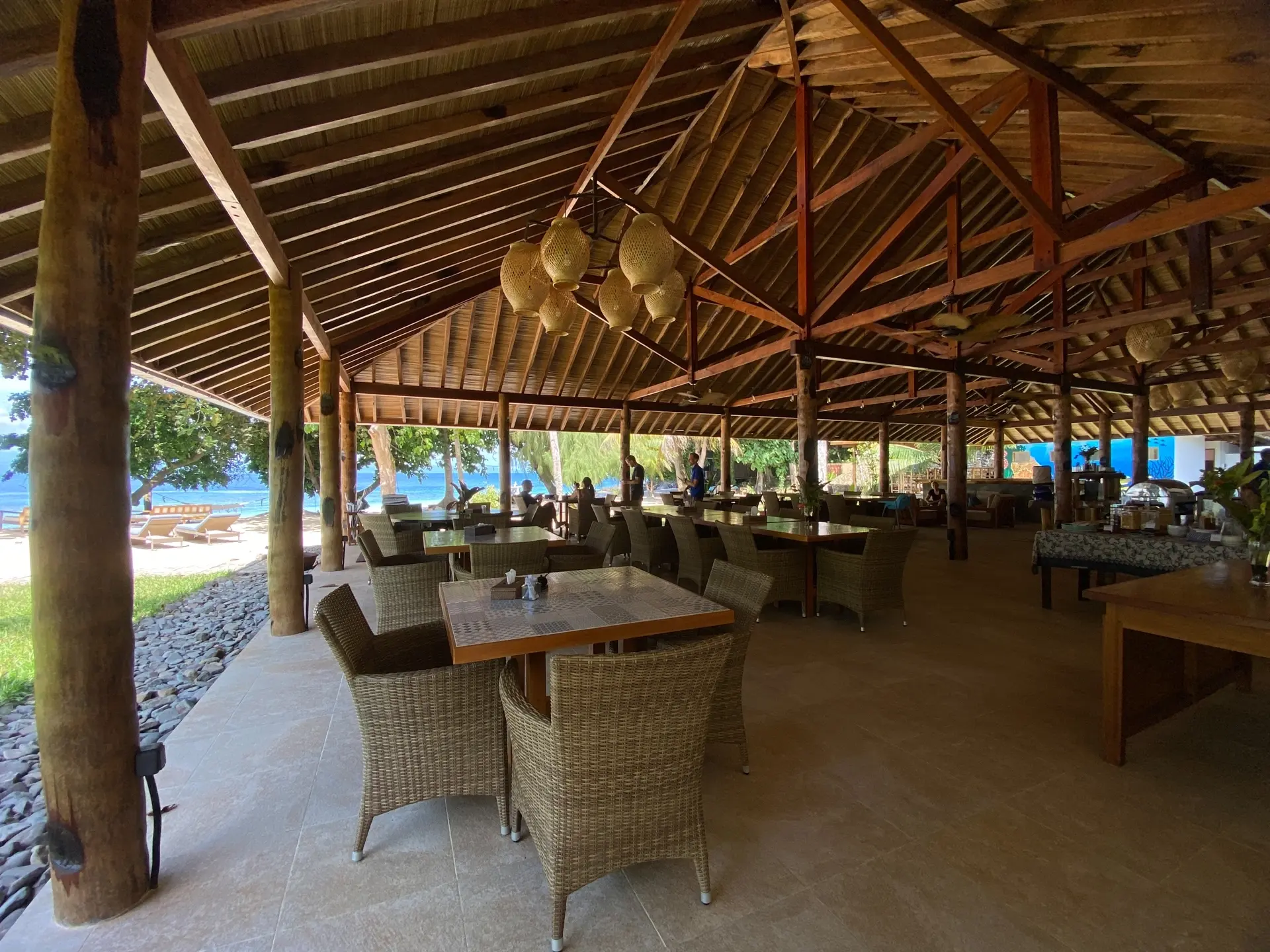 Restaurant at Murex Bangka Resort in Indonesia