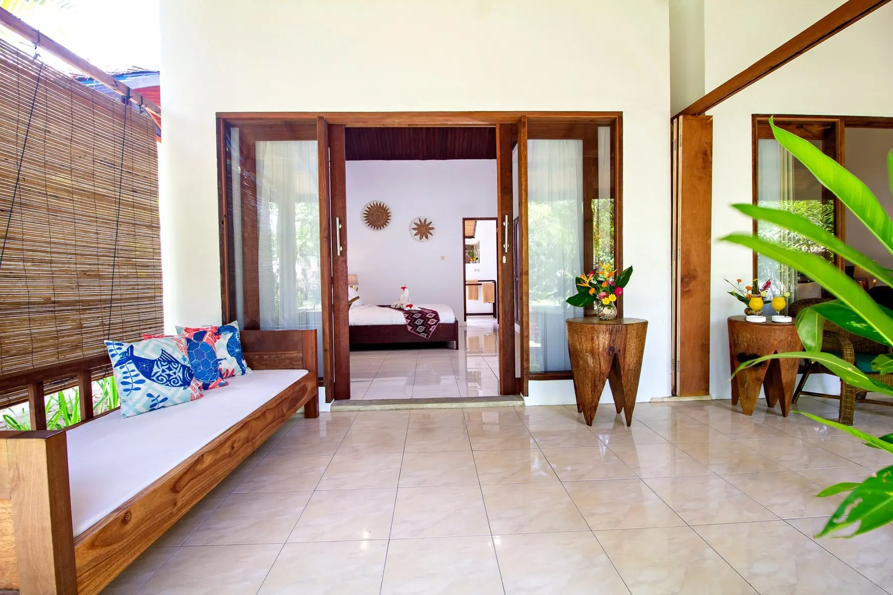 Deluxe cottage at Murex Manado Resort in Indonesia