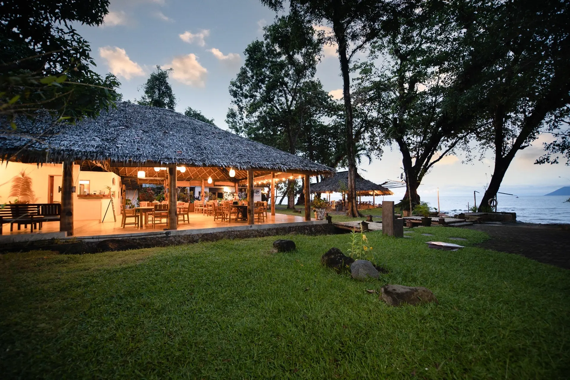Restaurant at Murex Manado Resort in Indonesia