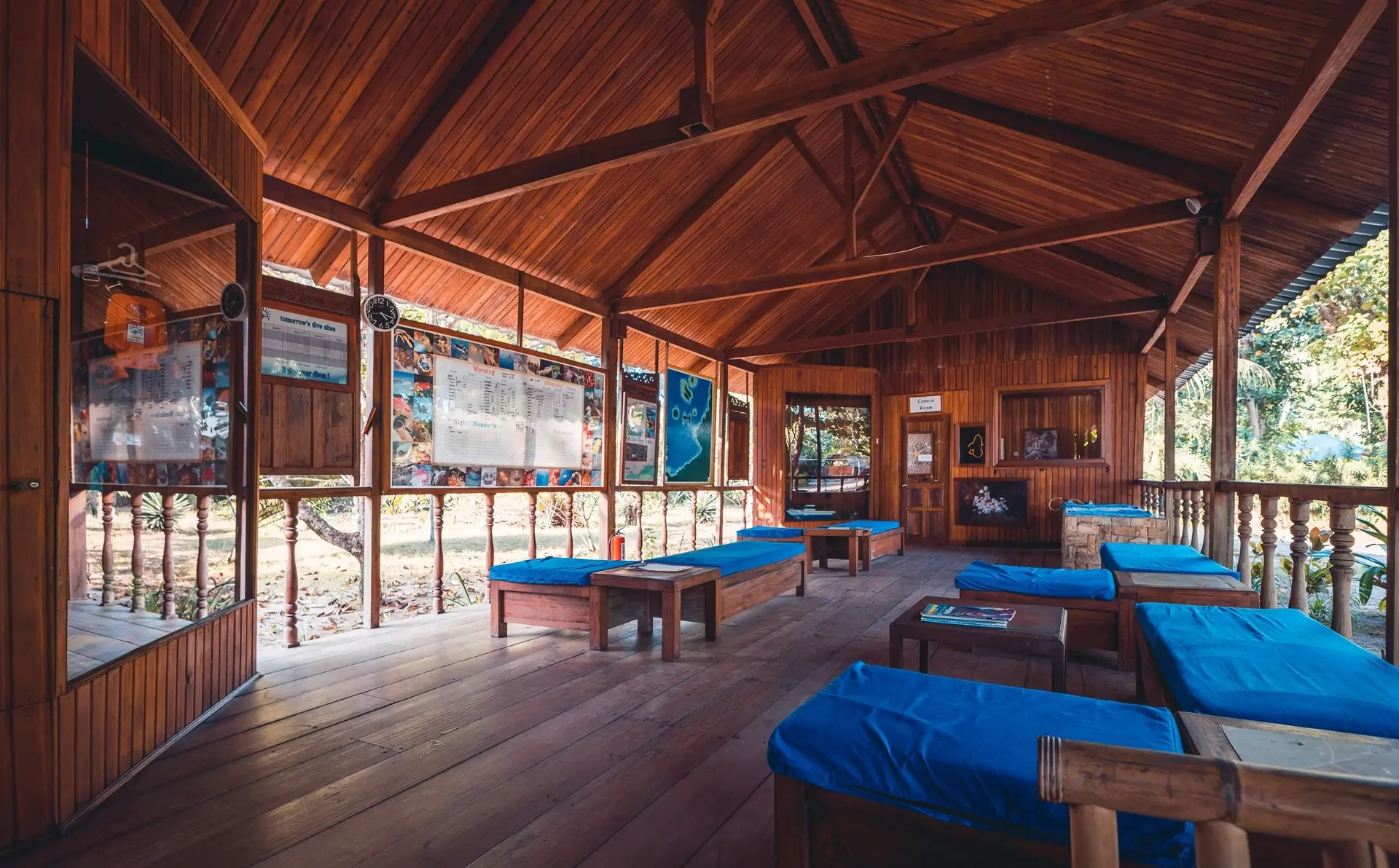 Dive centre at Siladen Resort & Spa in Indonesia